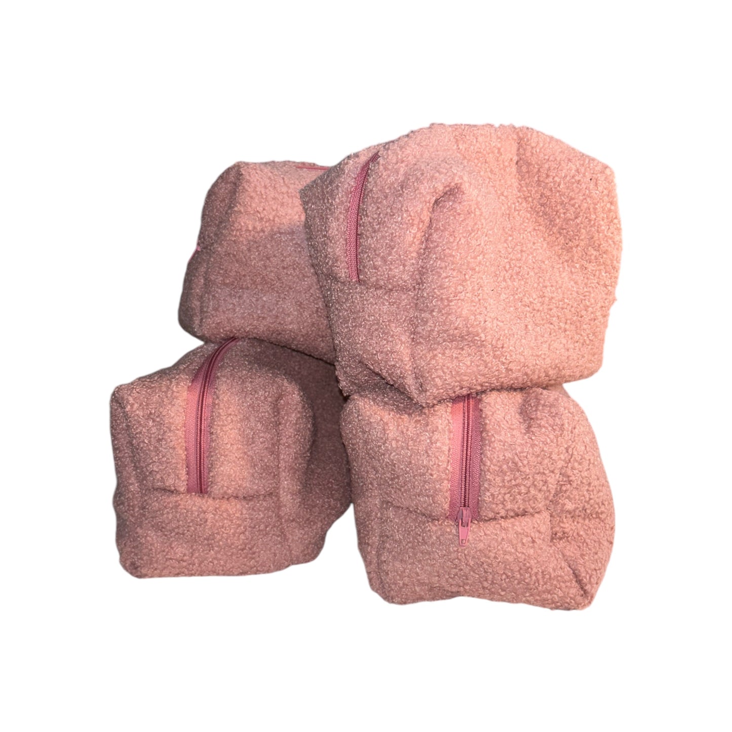 Beauty case - pink fluffy