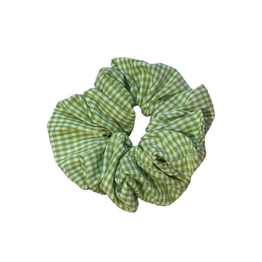 Scrunchies - vichy verde