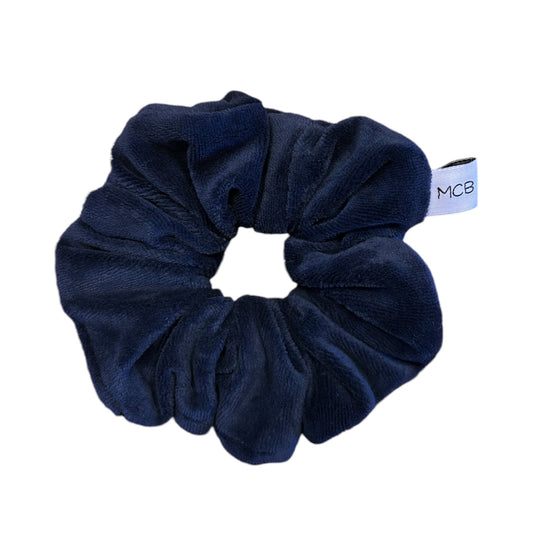 Scrunchies - velluto blu notte